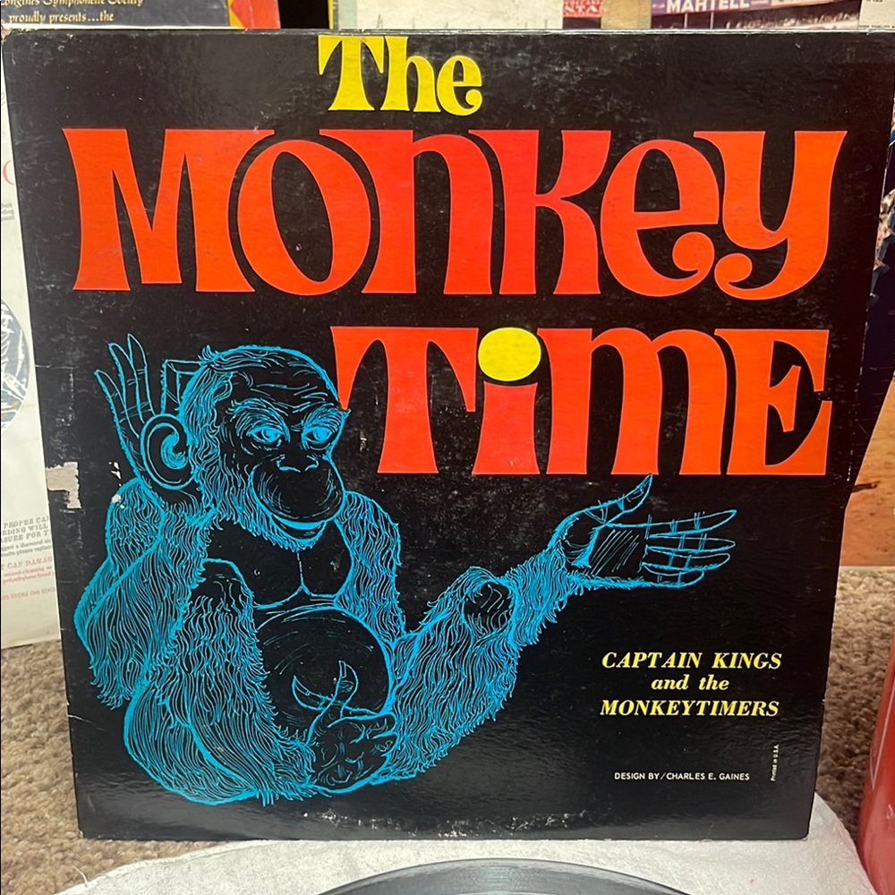 The Monkey Time Vinyl Record 12 inch LP